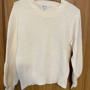 Madewell Cream Sweater